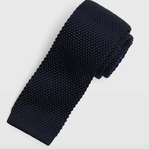 Club Monaco Navy Knit Tie
